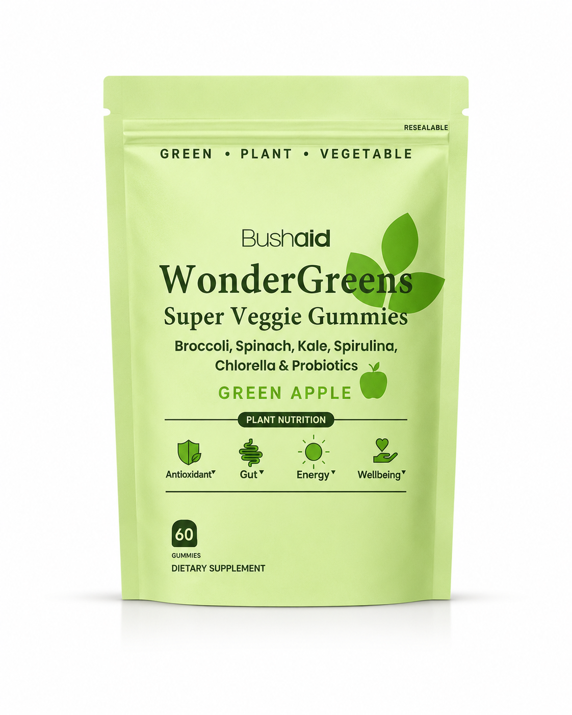 Antioxidant Wellness Gummies – Daily Immune, Gut & Super Greens Support