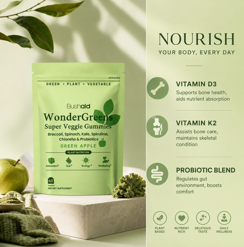 Antioxidant Wellness Gummies – Daily Immune, Gut & Super Greens Support