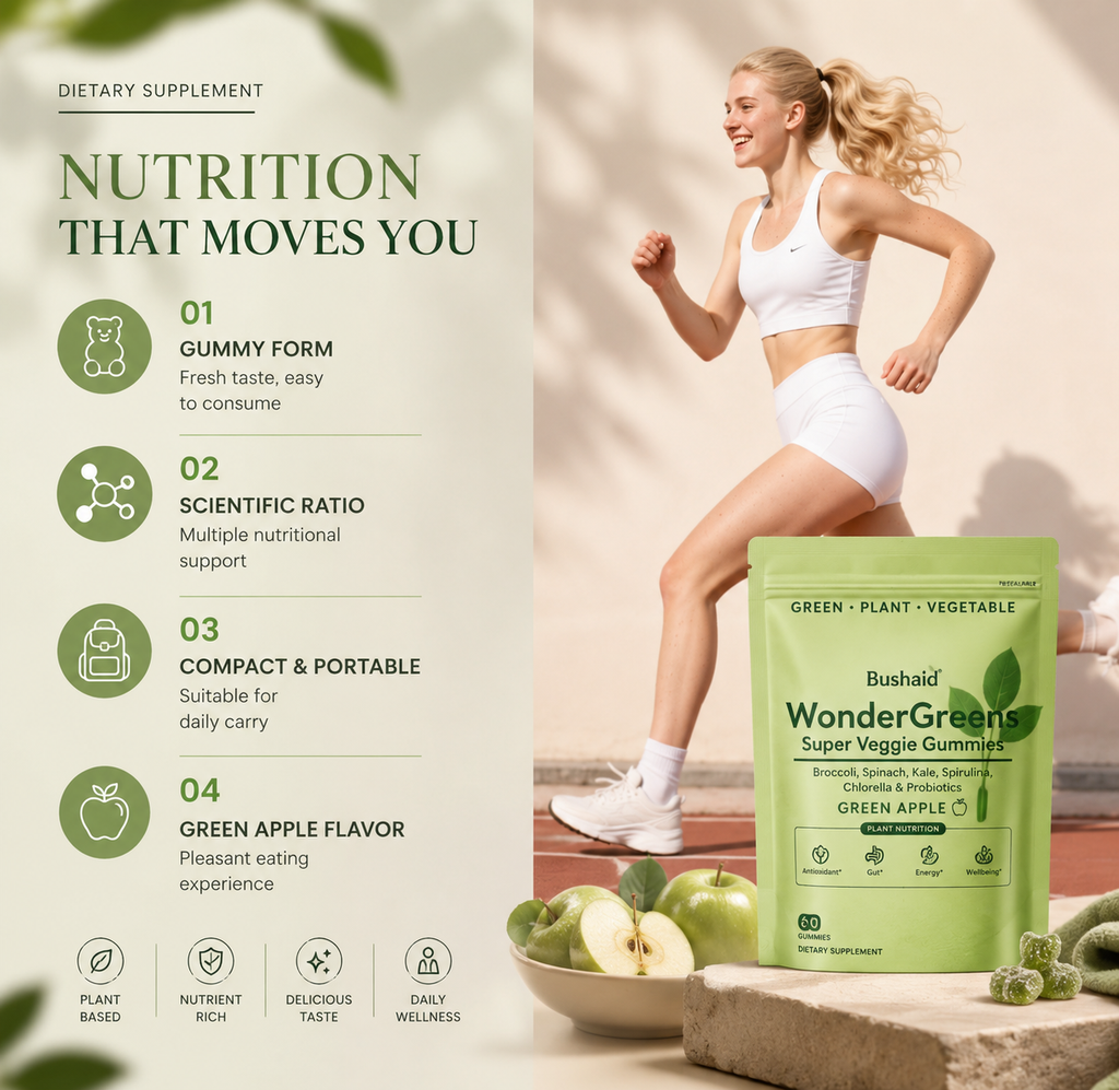 Antioxidant Wellness Gummies – Daily Immune, Gut & Super Greens Support