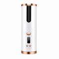 Cordless Automatic Hair Curler – Rechargeable Ceramic Curling Wand